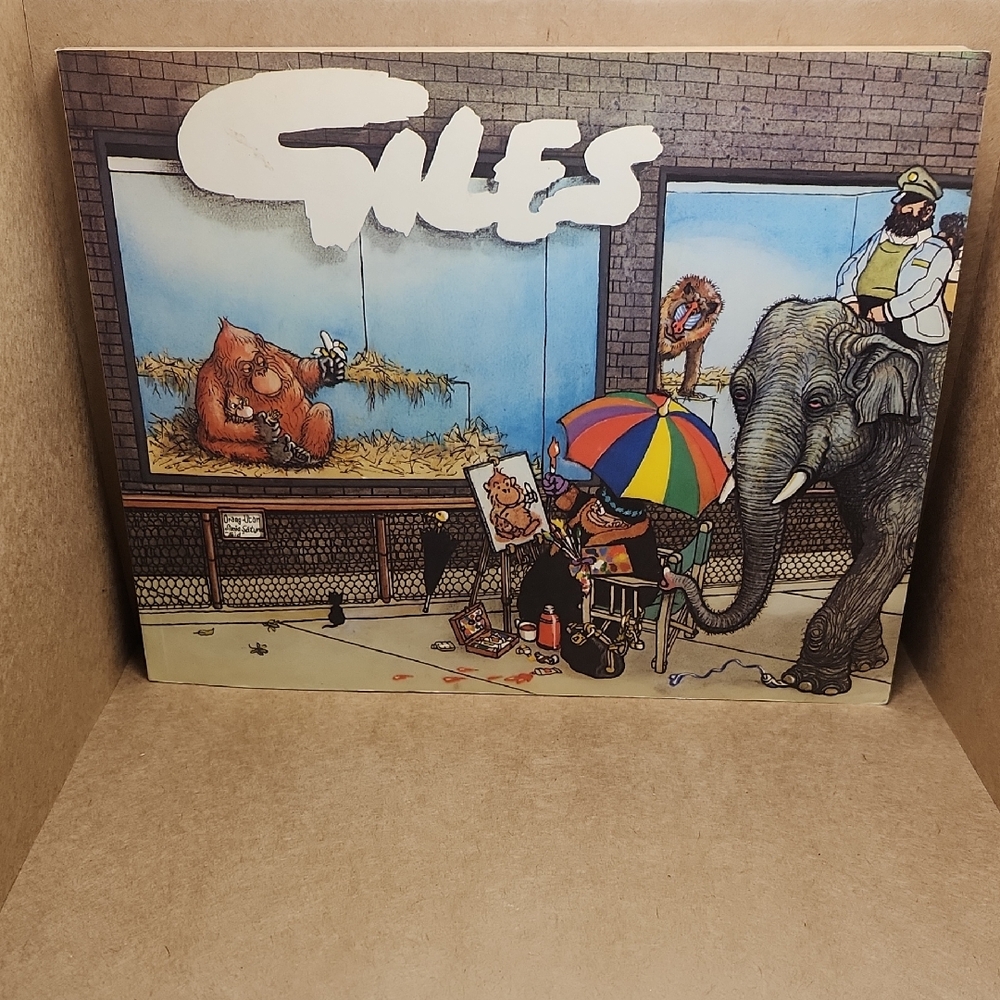 Giles Cartoon Book with Colorful Cover